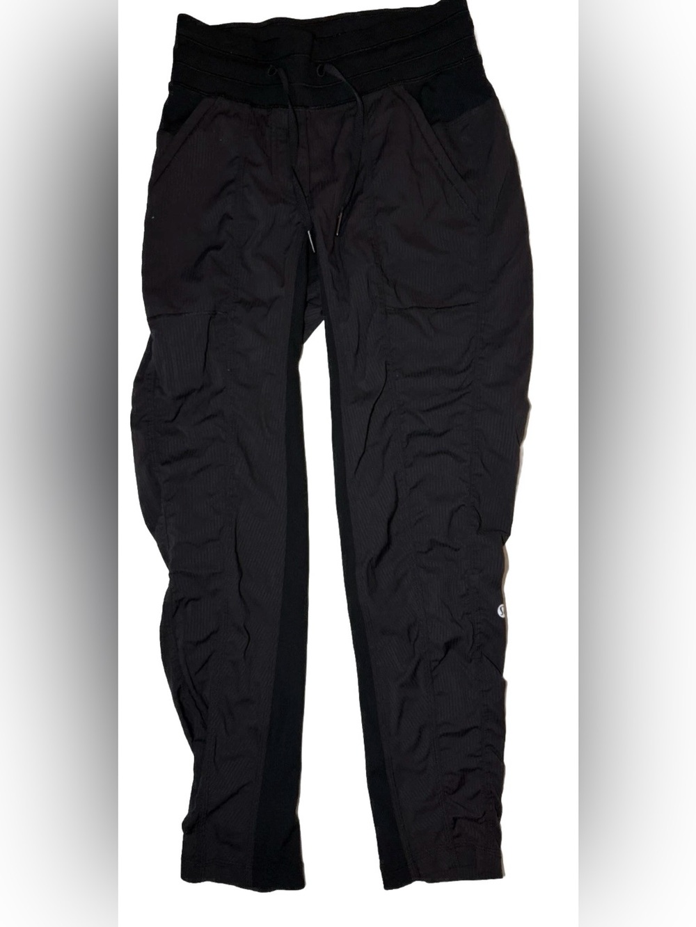 Lululemon Street to Studio Pant II Womens 2 Black Swift Ruched Jogger Pants